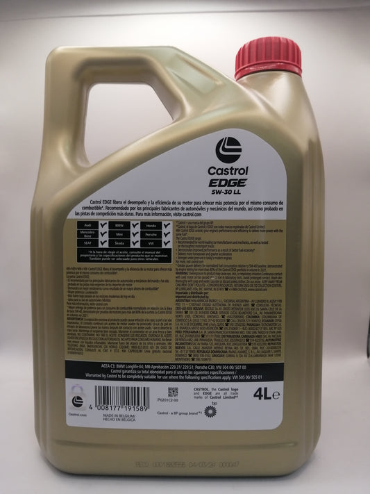Aceite Castrol Edge 5W/30