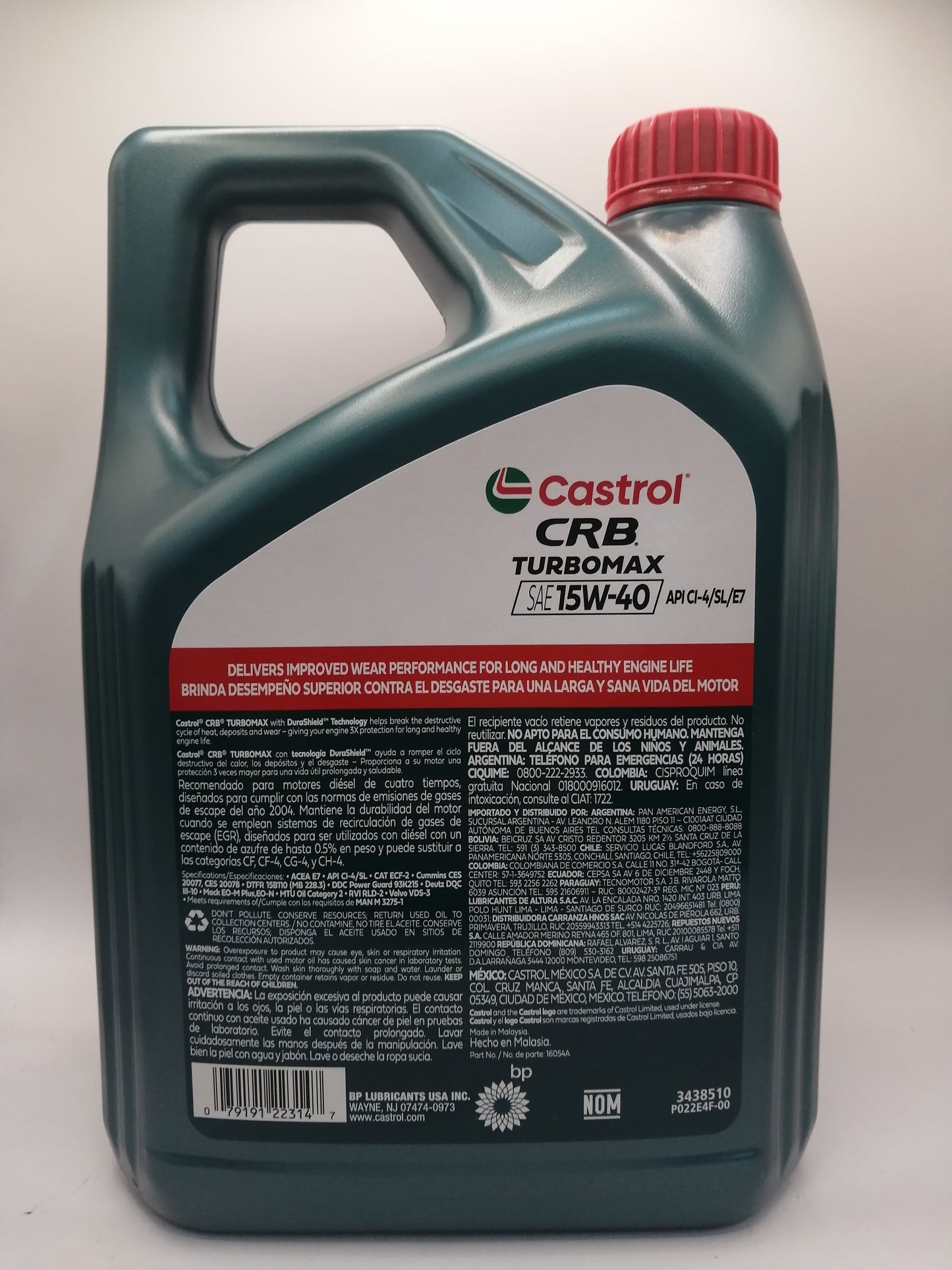 Castrol CRB Turbomax 15W-40 CI-4/SL/E7