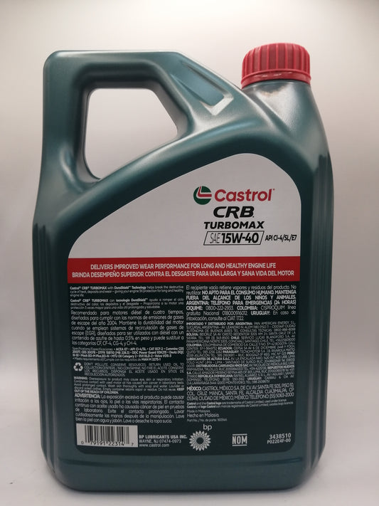 Castrol CRB Turbomax 15W-40 CI-4/SL/E7
