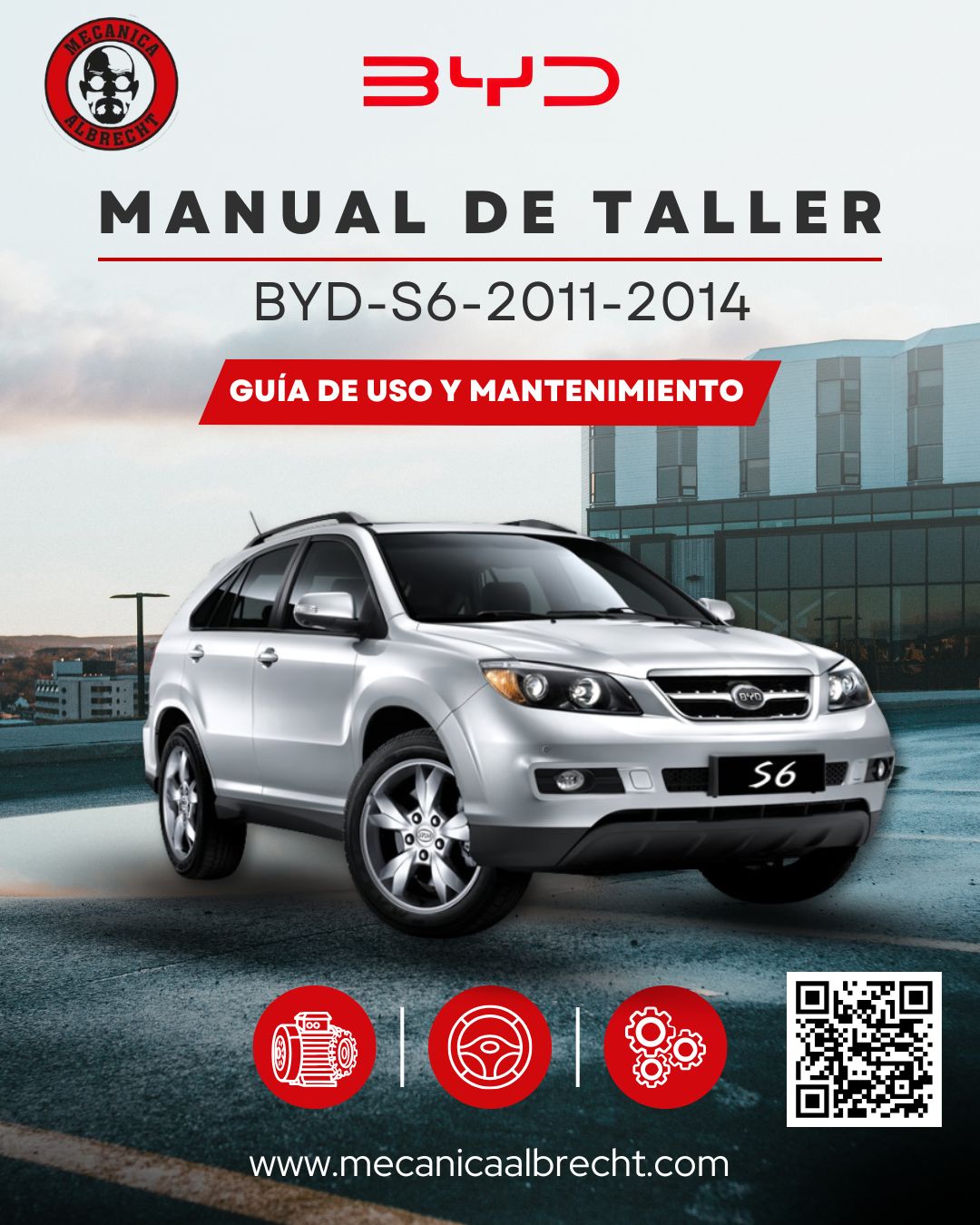 Manual de Taller BYD S6 2011–2014