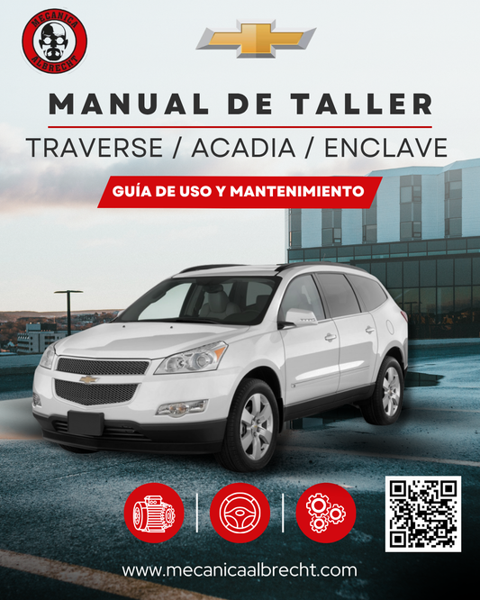 Manual de Taller Chevrolet Traverse / GMC Acadia / Buick Enclave 2009–2016